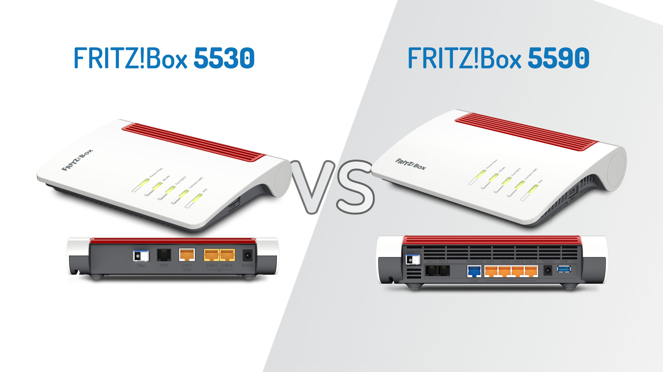 AVM FRITZ!Box Router für Glasfaser: 5530 oder 5590 – welche ist besser?