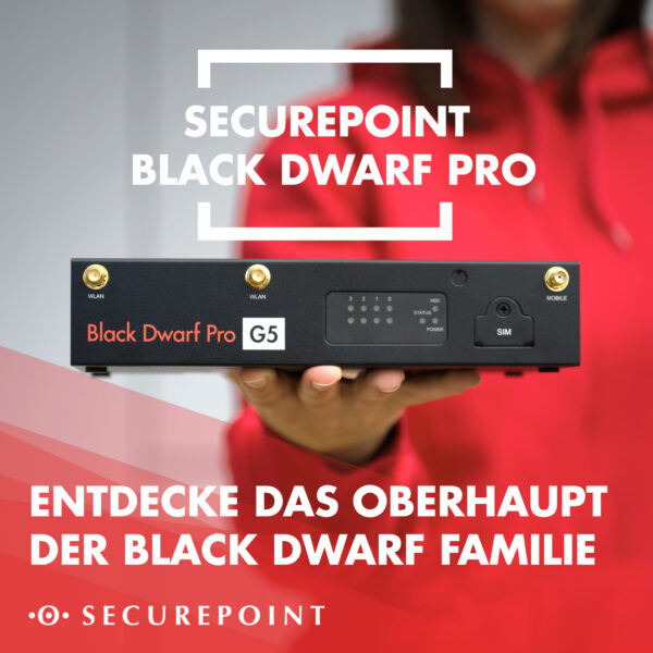 Securepoint Black Dwarf G5 Pro Firewall