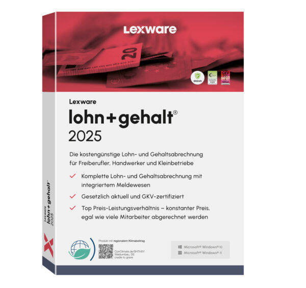 Lexware Lohn+Gehalt 2025 [Digital]